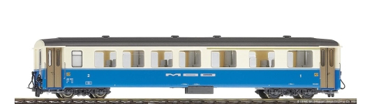 Bemo 3291312 - H0m - Leichtmetallwagen AB 302, MOB, Ep. III-V